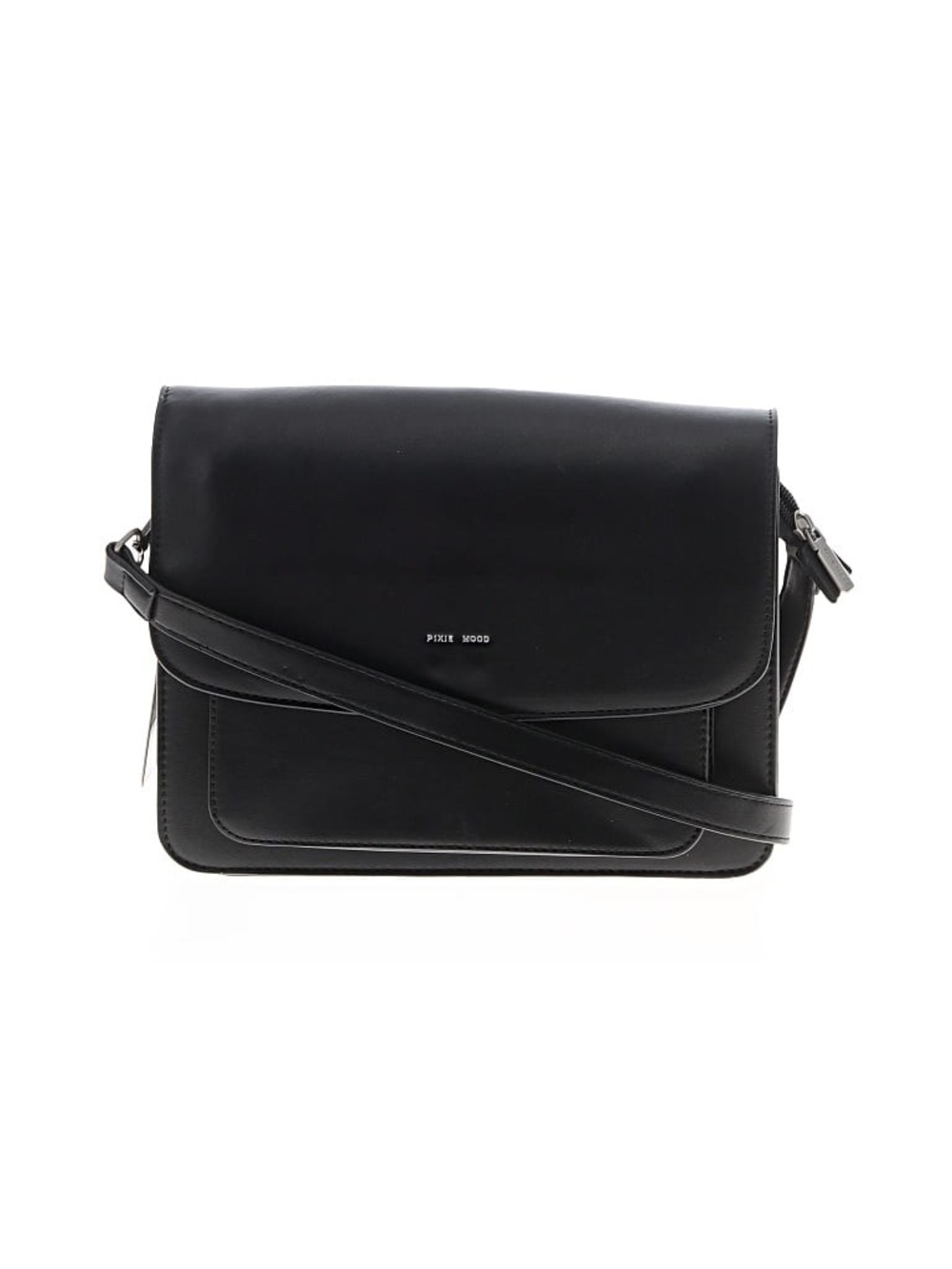 Pixie Mood Black Vegan Leather Crossbody